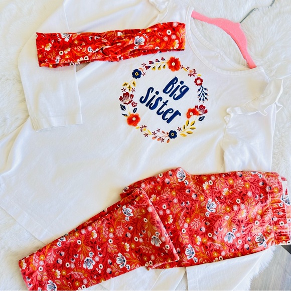 🌸3/$12 🍂🍁 Very cute autumn set, size 4T in excellent condition - Picture 3 of 13